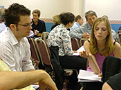 Group work at the LTEA 2006 conference